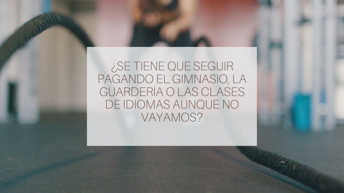 reembolso por servicios no usados por coronavirus
